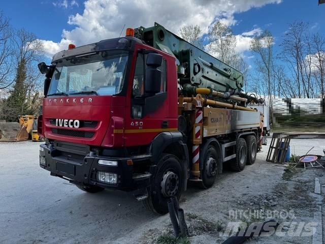 Iveco Trekker 450 Nákladné autá s čerpadlami betónu