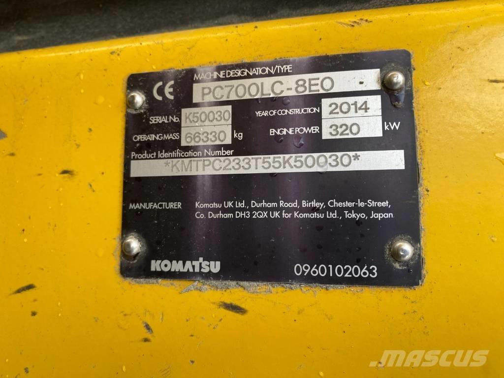 Komatsu PC 700-8EO Pásové rýpadlá