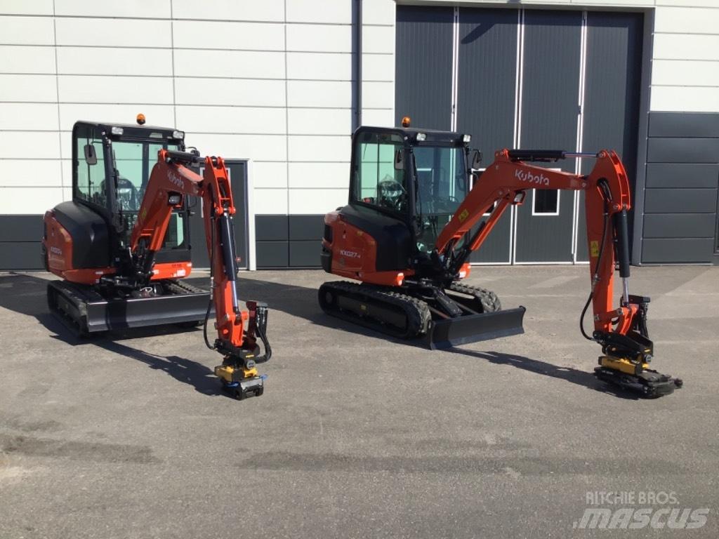 Kubota KX 027 Mini rýpadlá < 7t