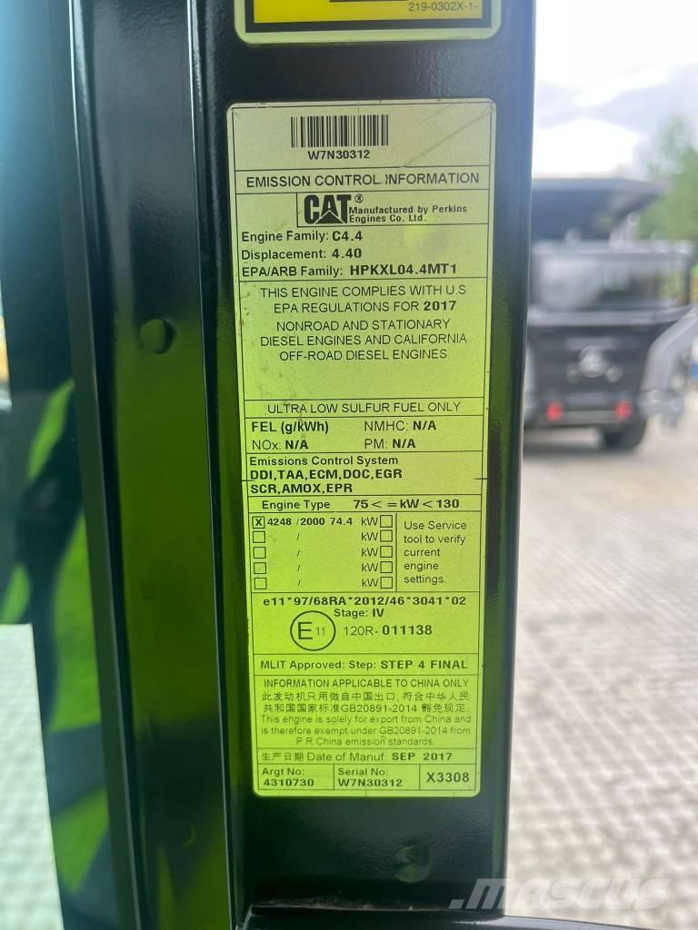 CAT 313 F L Pásové rýpadlá