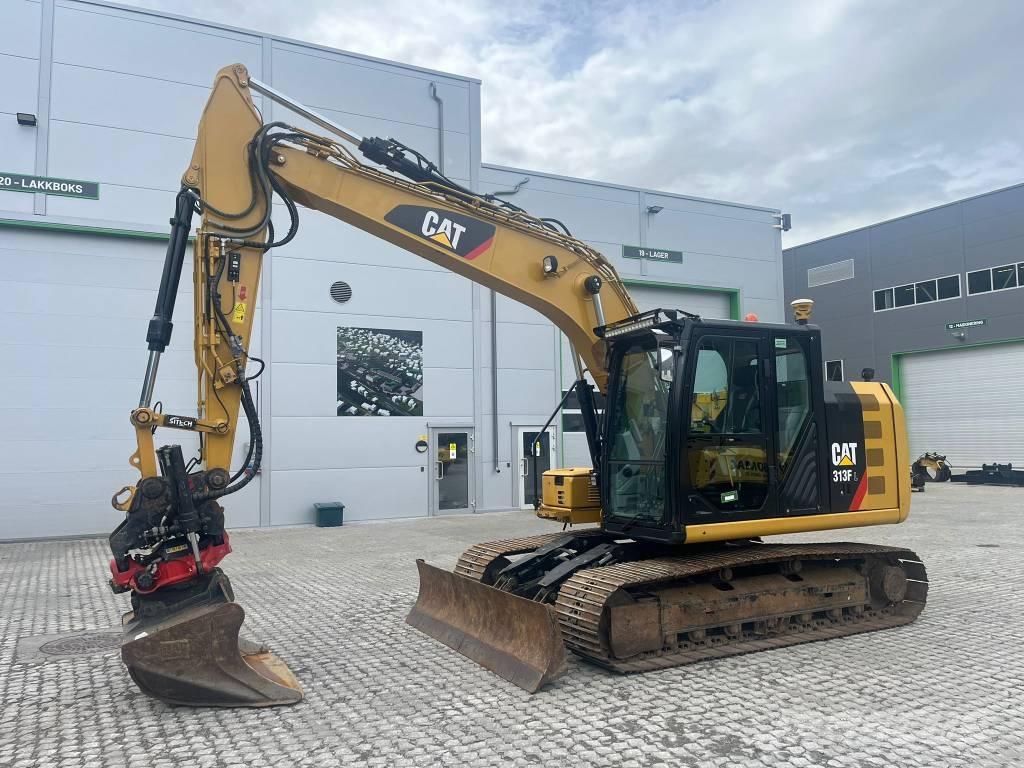 CAT 313 F L Pásové rýpadlá