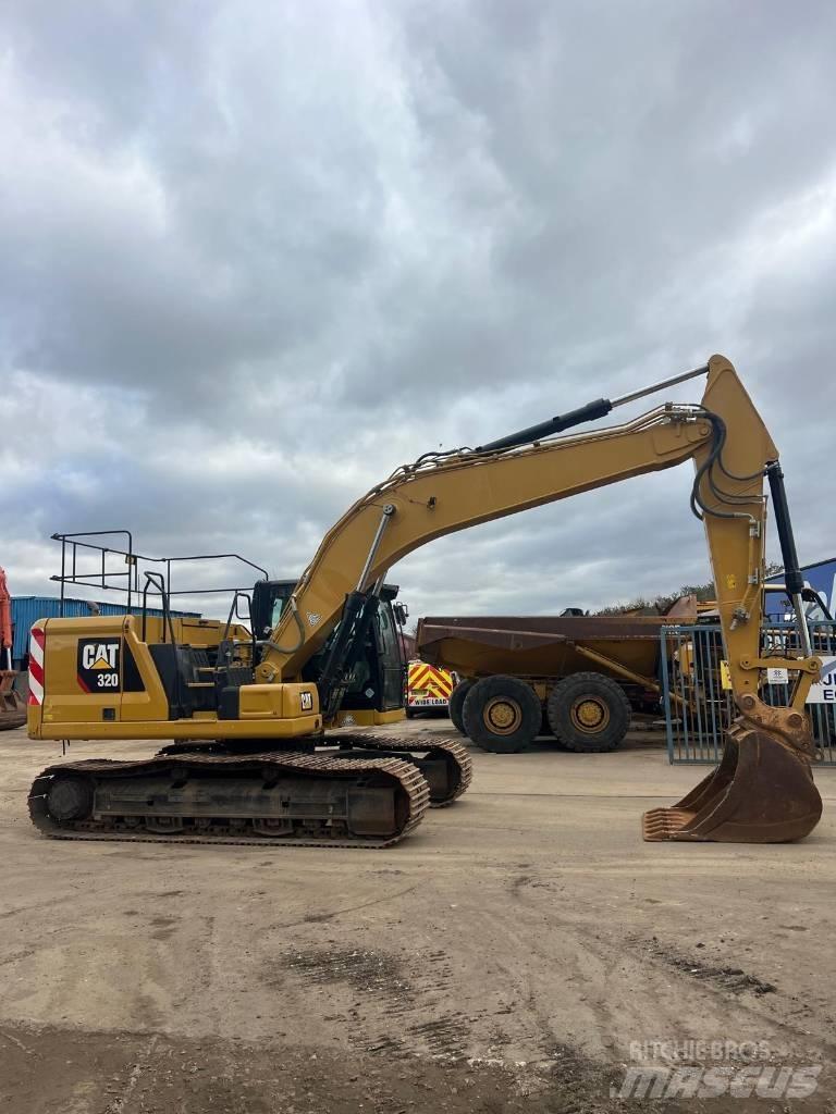 CAT 320 Pásové rýpadlá