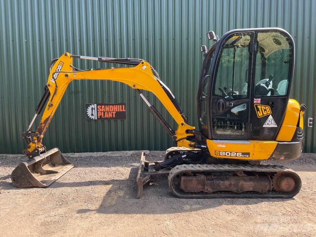JCB 8026 CTS Mini rýpadlá < 7t