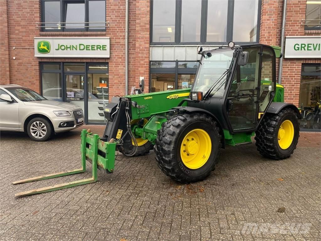 John Deere 3415 Teleskopické manipulátory