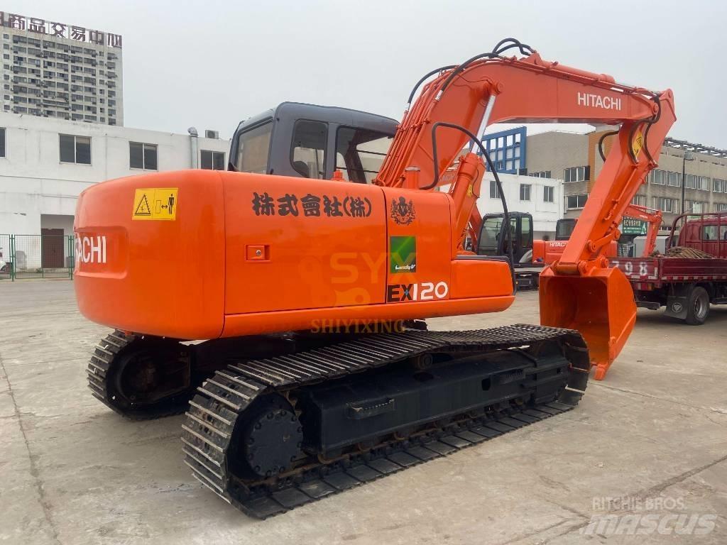 Hitachi EX 120 Pásové rýpadlá