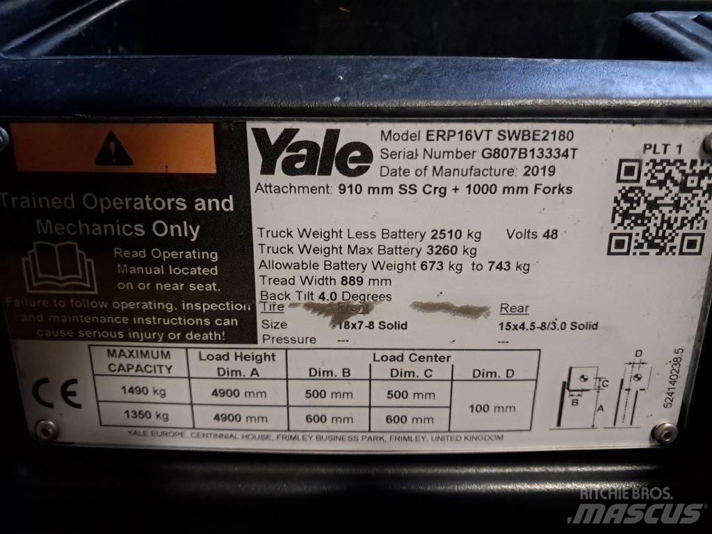 Yale ERP16VT Akumulátorové vozíky