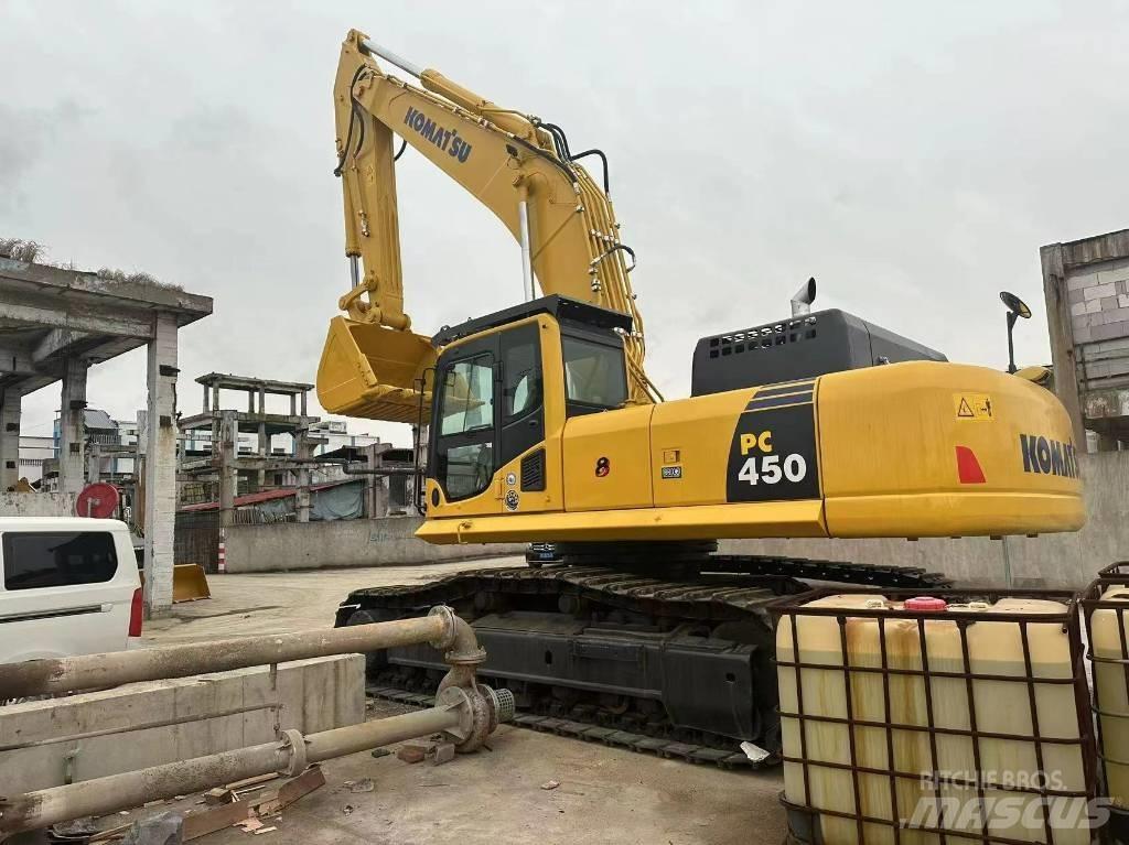 Komatsu PC 450 Pásové rýpadlá