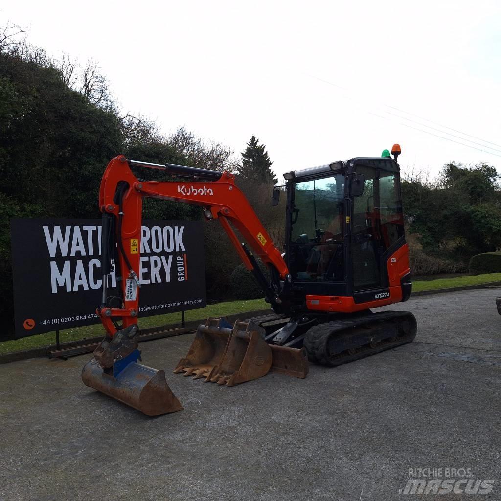 Kubota KX 027 Mini rýpadlá < 7t