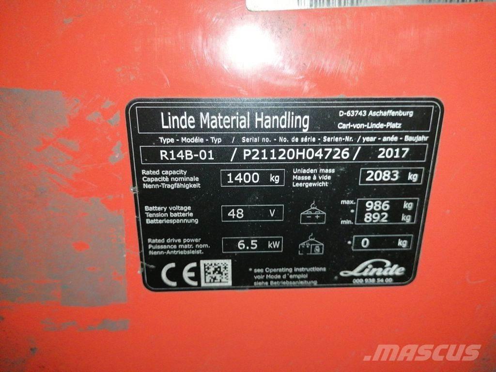 Linde R14B-01 Retraky