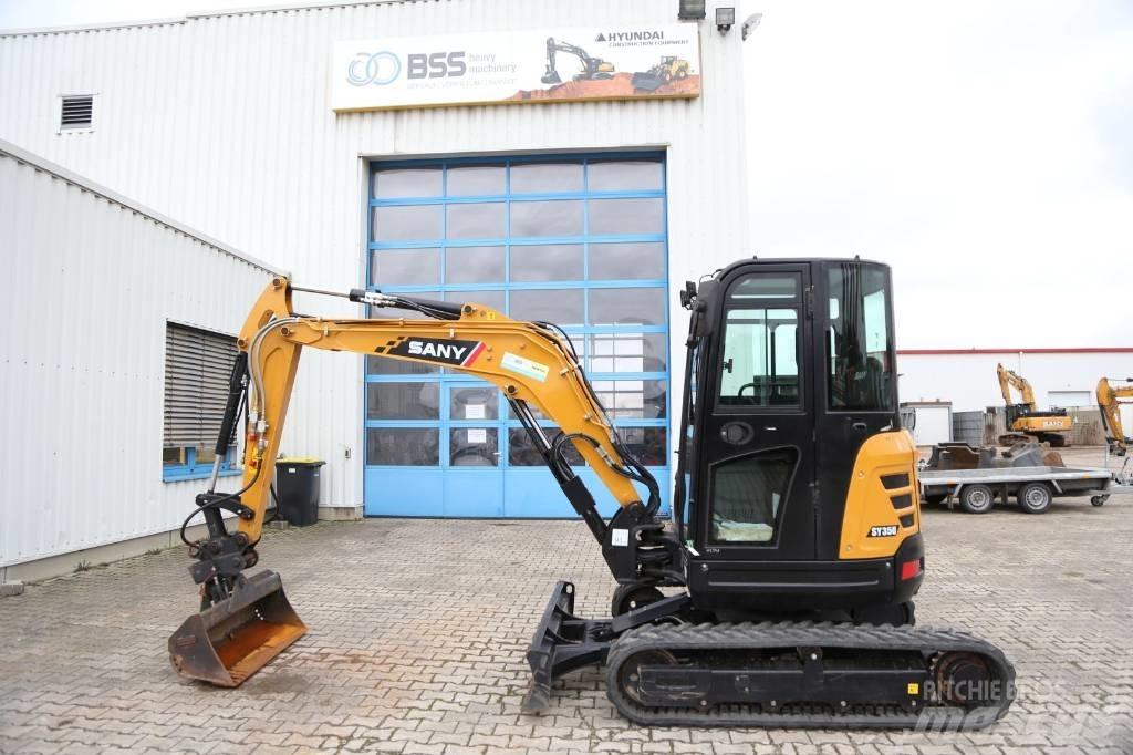 Sany SY 35 U Mini rýpadlá < 7t