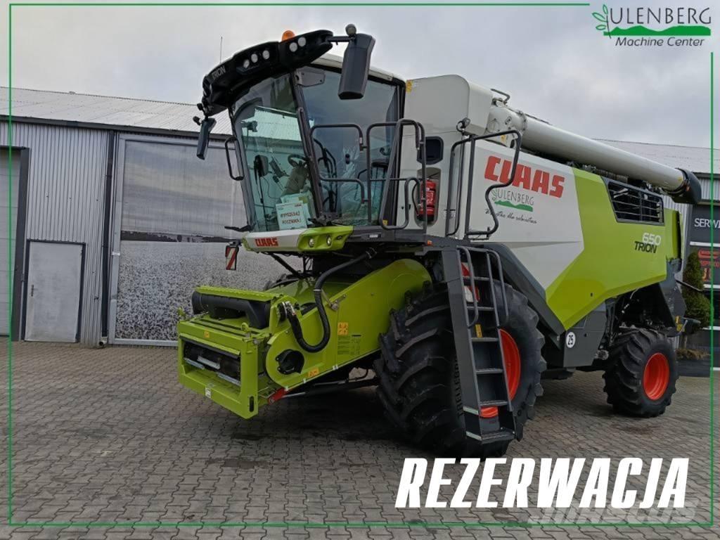 CLAAS TRION 650 Kombinované zberacie stroje