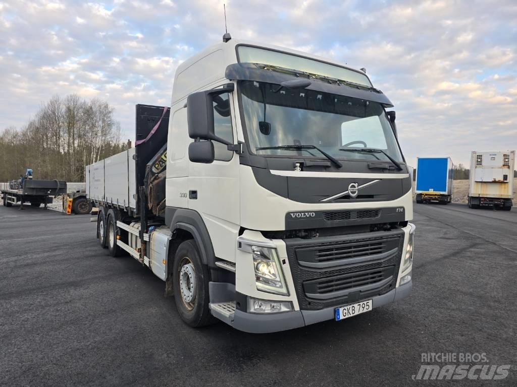 Volvo FM 330 Autožeriavy, hydraulické ruky