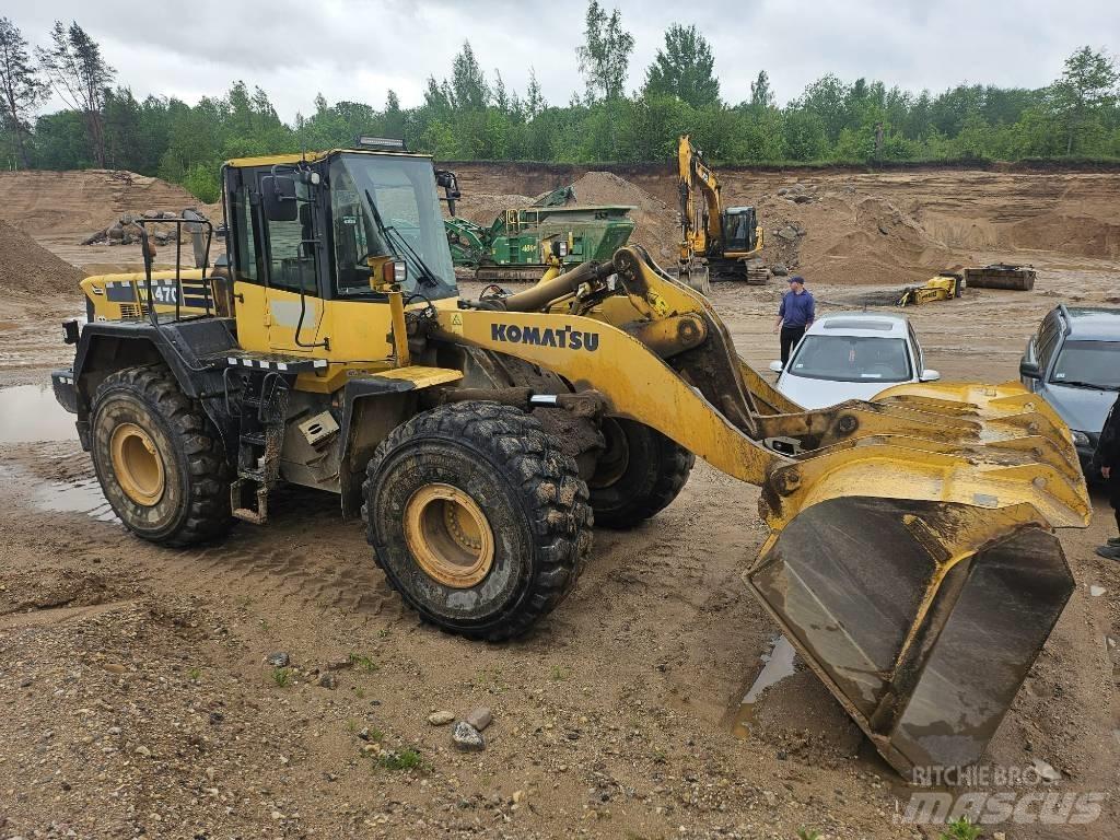 Komatsu WA 470 Kolesové nakladače