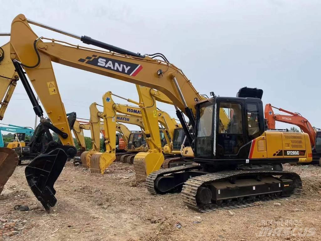 Sany SY 205 C Pásové rýpadlá