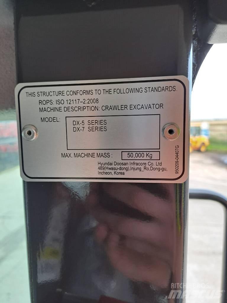 Develon DX360LC-7M Pásové rýpadlá