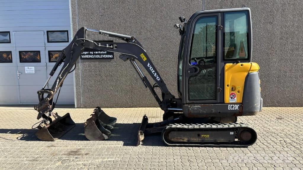 Volvo EC 20 C Mini rýpadlá < 7t