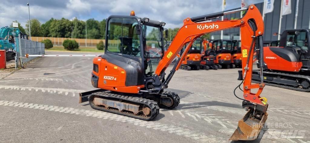 Kubota KX 027 Mini rýpadlá < 7t