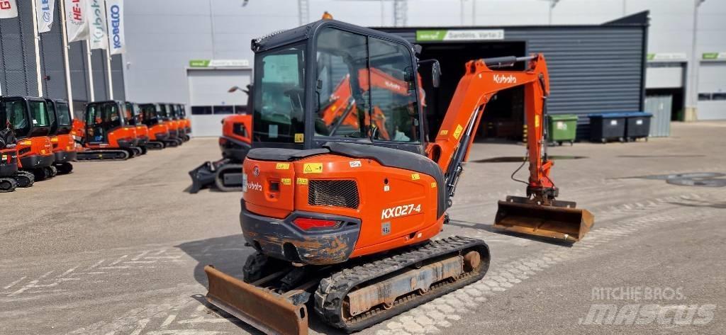 Kubota KX 027 Mini rýpadlá < 7t