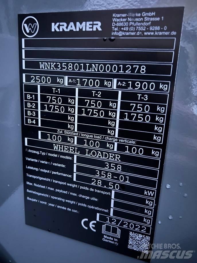Kramer 5040 Kolesové nakladače