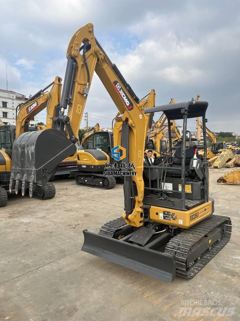 XCMG XE 26 U Mini rýpadlá < 7t