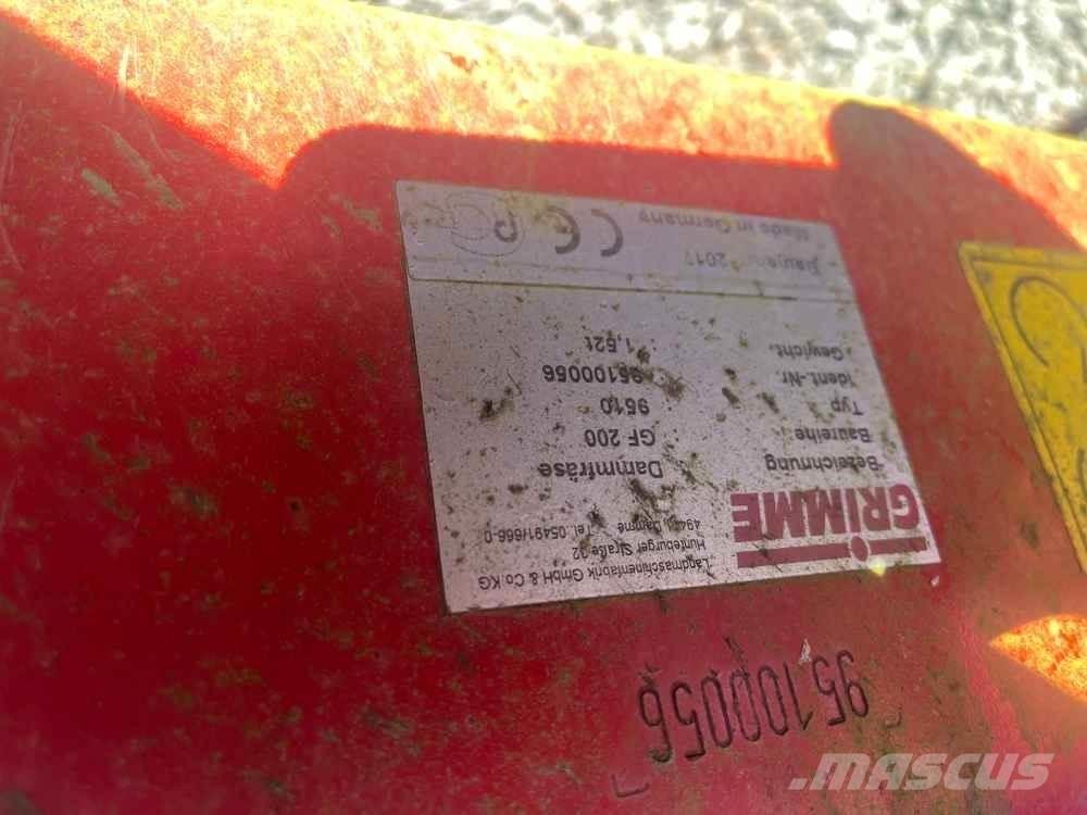 Grimme GF 200 Zariadenie na pestovanie zemiakov - Iné