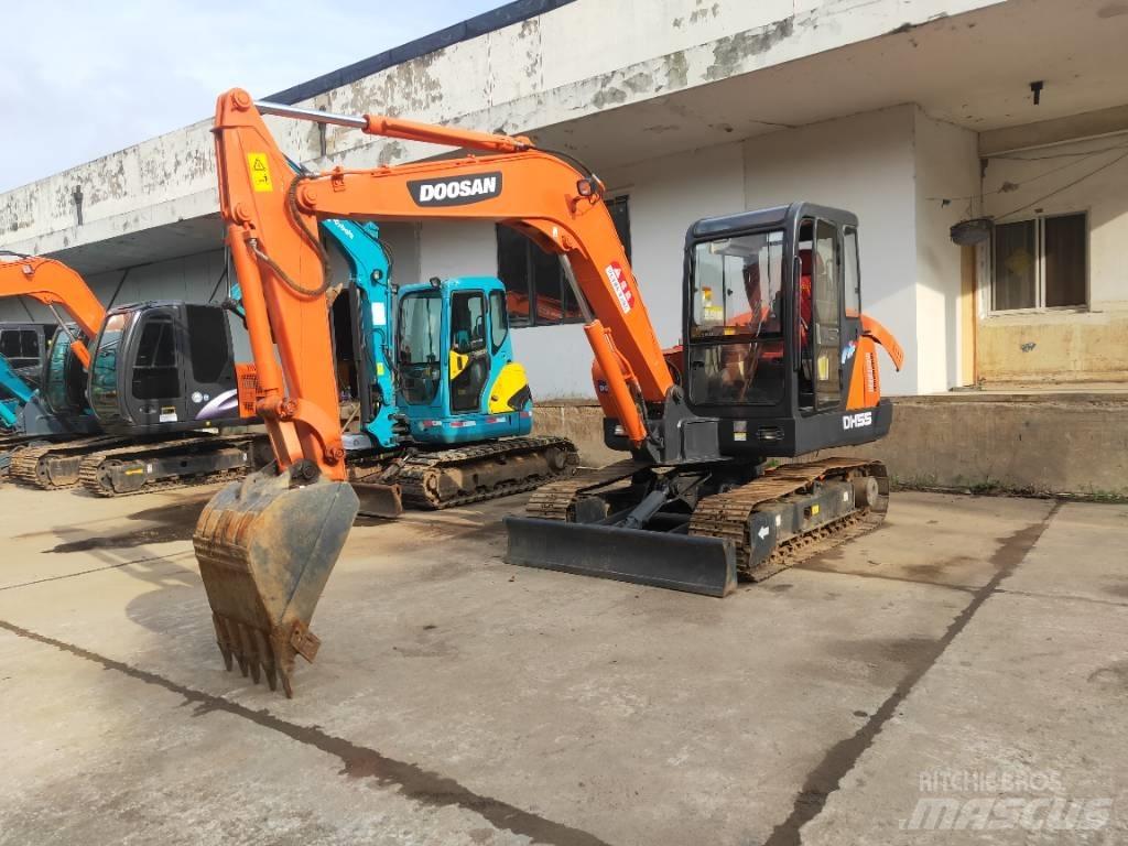 Doosan DH55 Mini rýpadlá < 7t