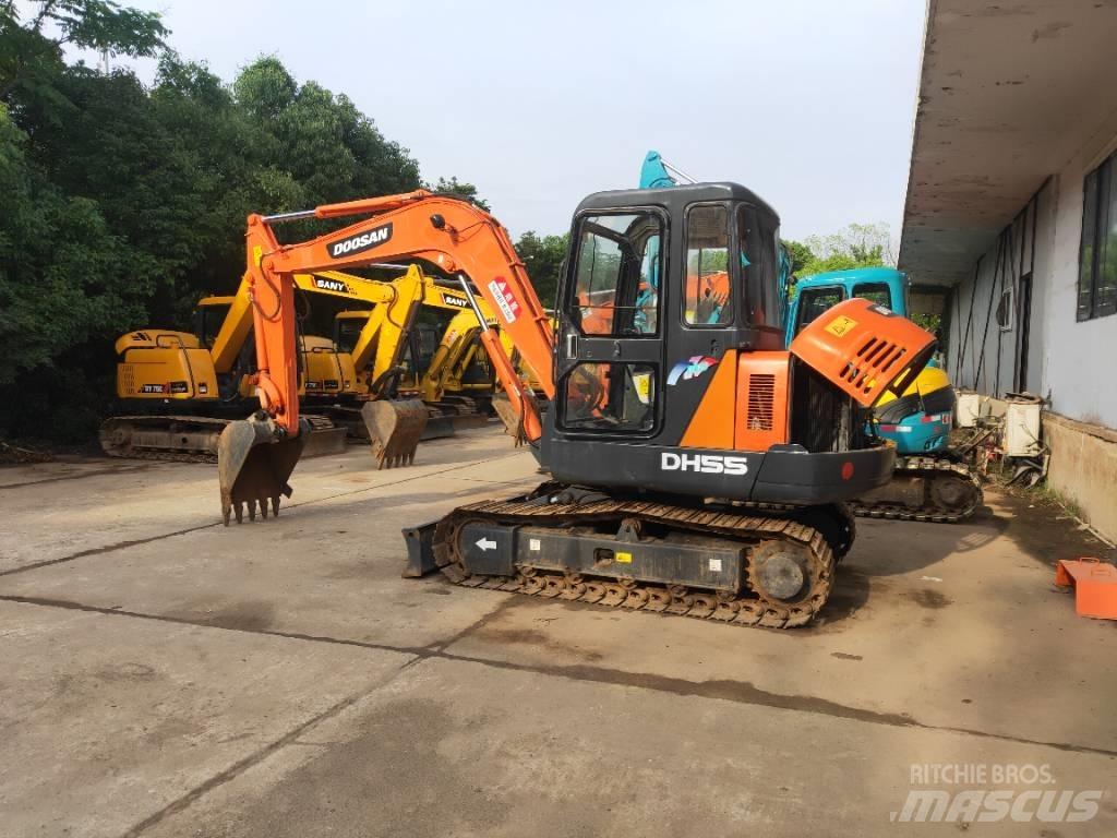 Doosan DH55 Mini rýpadlá < 7t