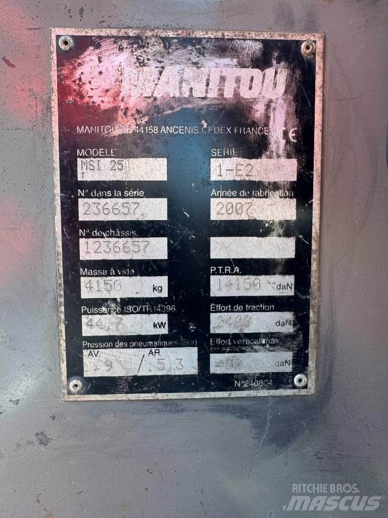 Manitou MSI 25T Dieselové vozíky