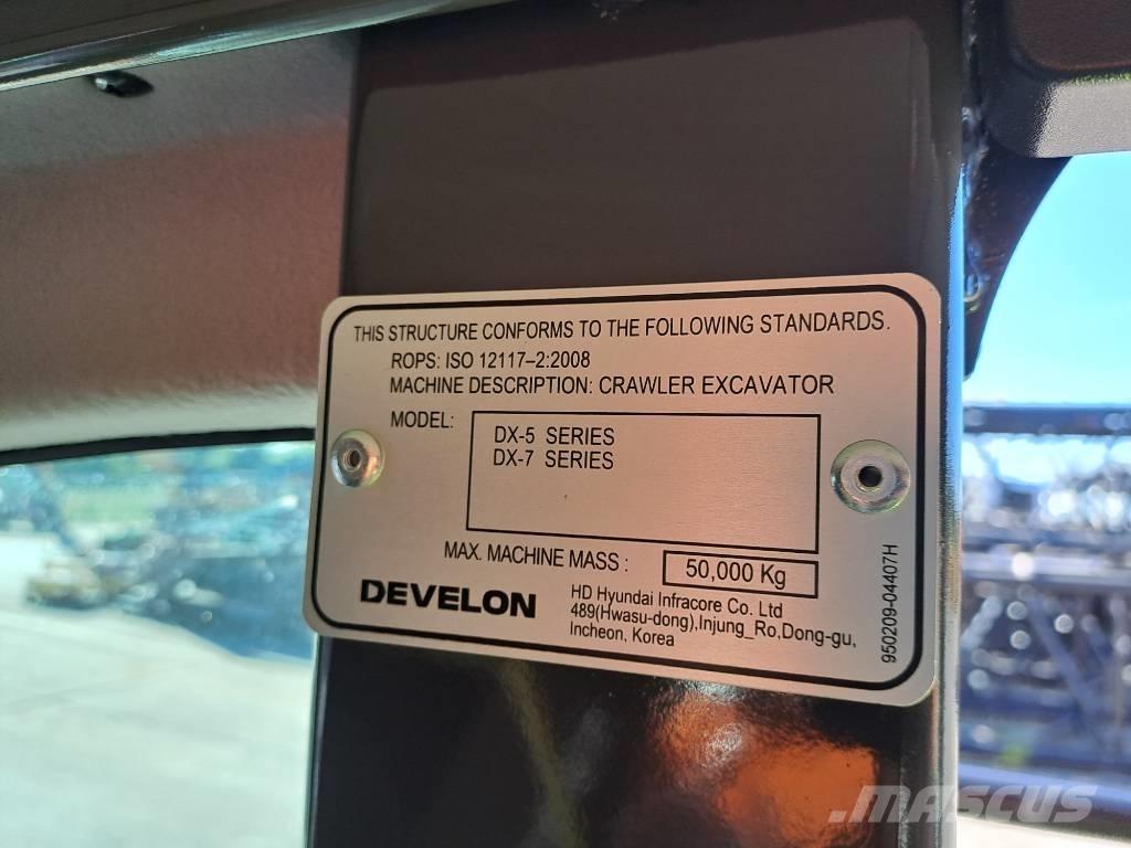 Doosan DX300LC-7M Pásové rýpadlá