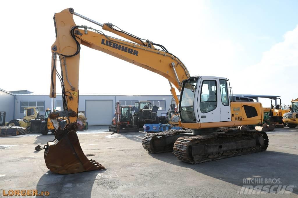 Liebherr R 916 LC Pásové rýpadlá