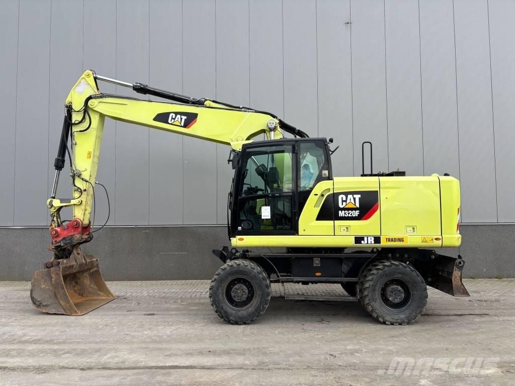 CAT M 320 F Kolesové rýpadlá
