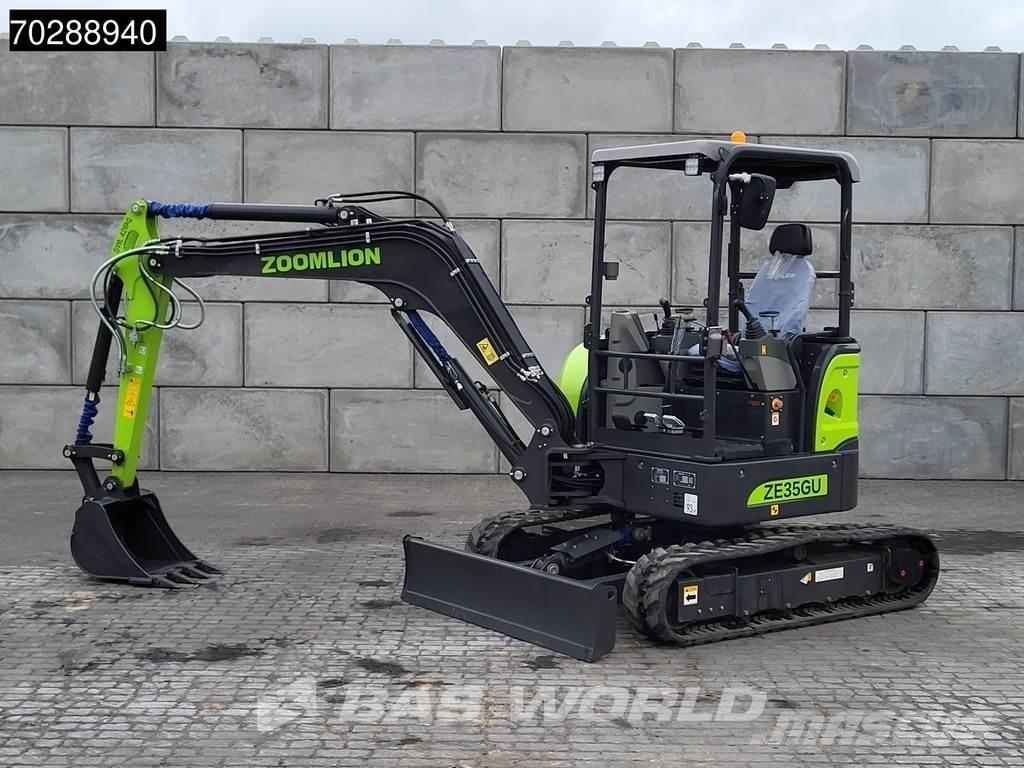 Zoomlion ZE35 GU Mini rýpadlá < 7t