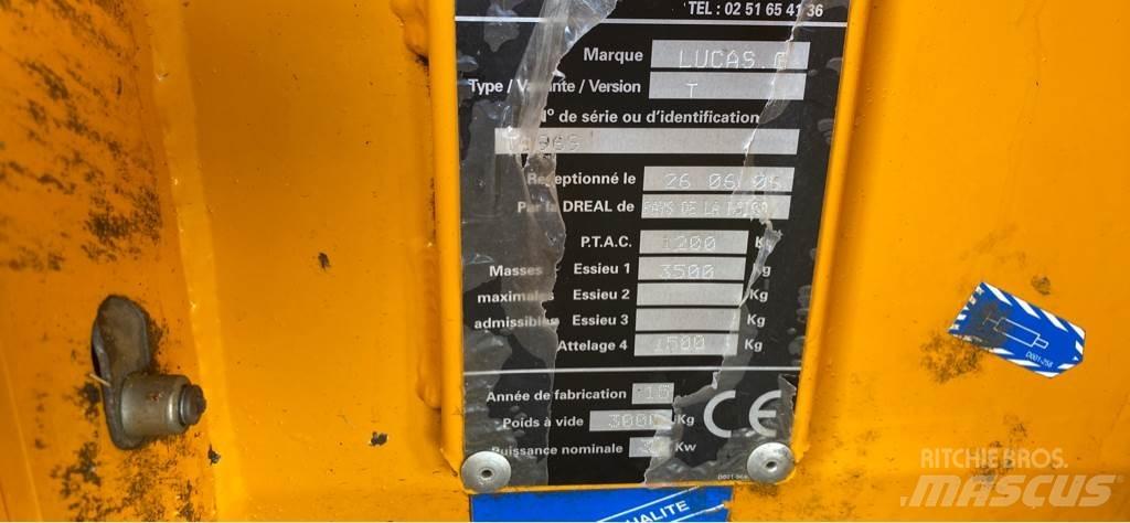 Lucas CASTOR + 60 G Zariadenie na vykladanie sila