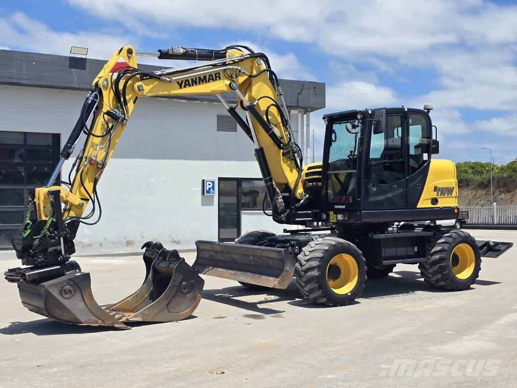 Yanmar B 110 W Kolesové rýpadlá