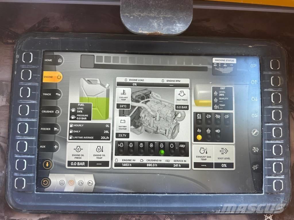 Tesab 1125TR Mobilné drviče