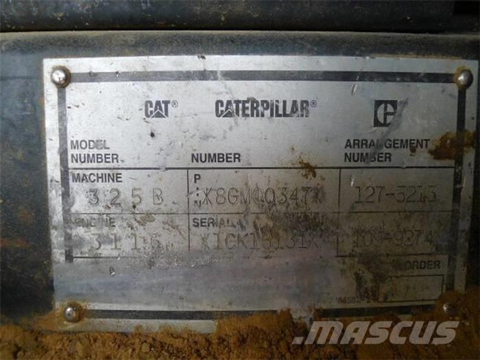CAT 325 B Pásové rýpadlá