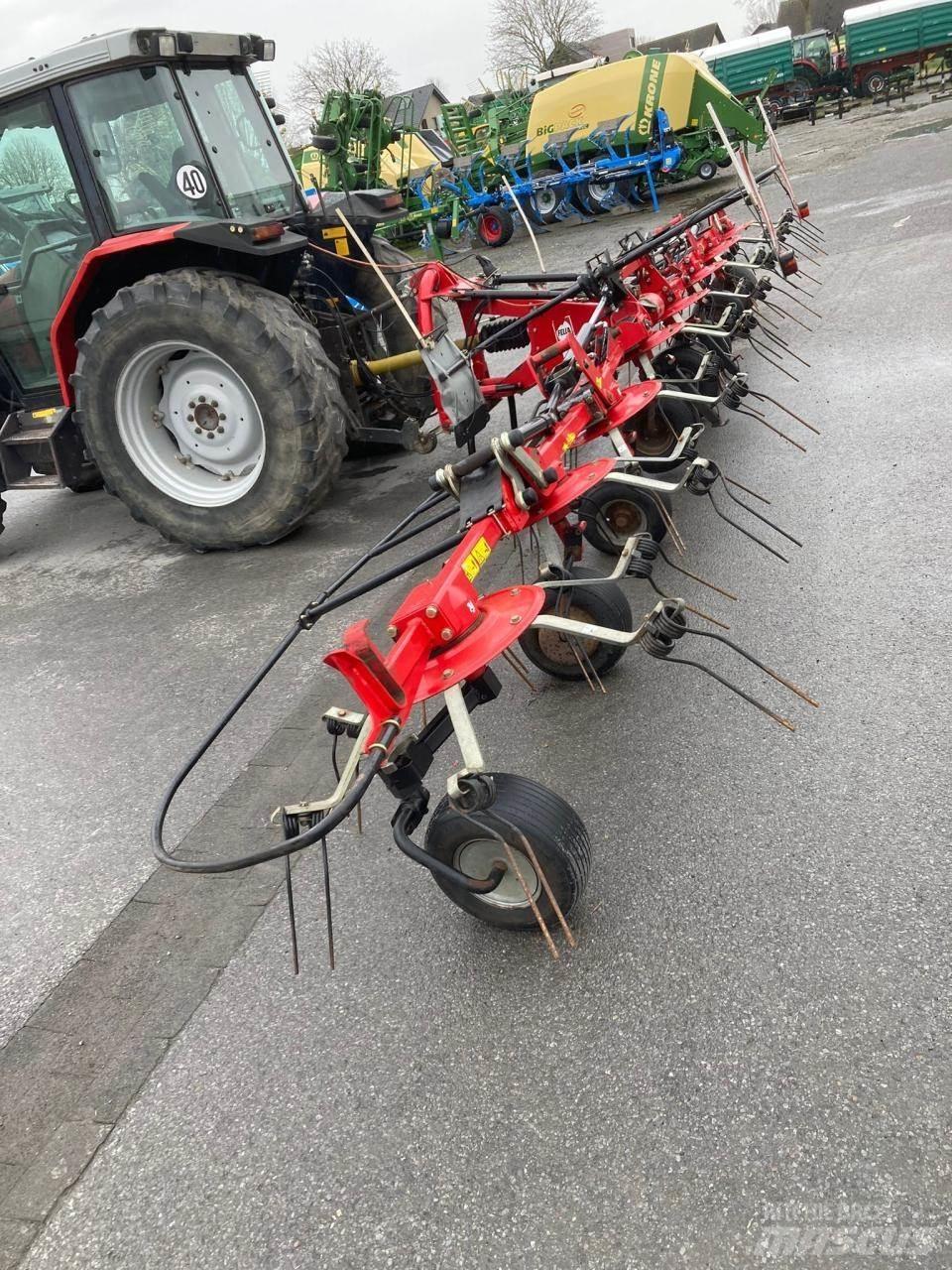 Fella TH 8608 DN Obracače a zhrabovače sena