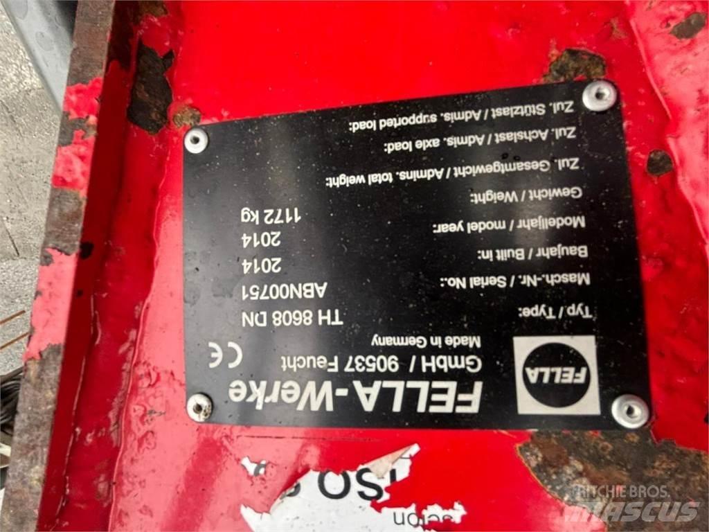 Fella TH 8608 DN Obracače a zhrabovače sena