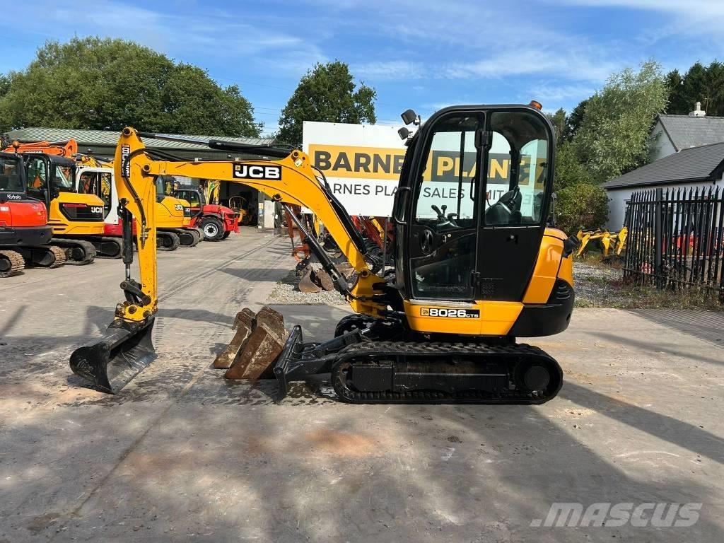 JCB 8026 CTS Mini rýpadlá < 7t