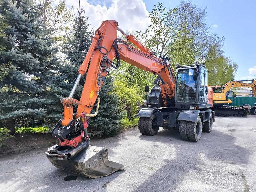 Hitachi ZX 140 W-3 Kolesové rýpadlá