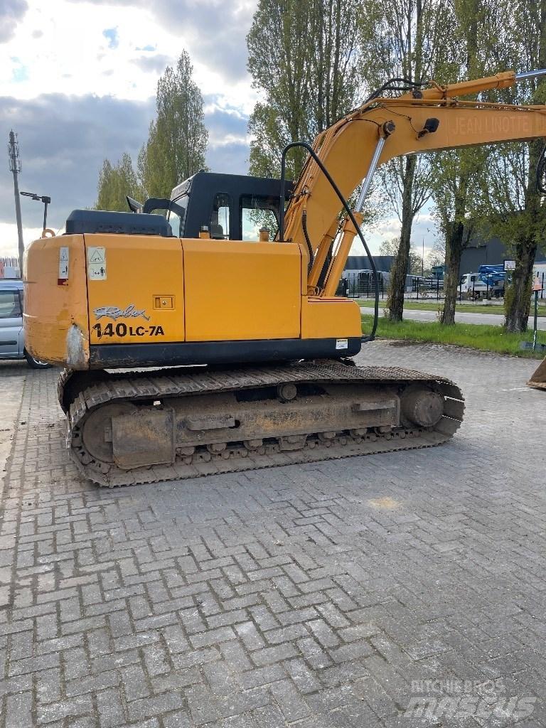 Hyundai 140lc-7a Pásové rýpadlá