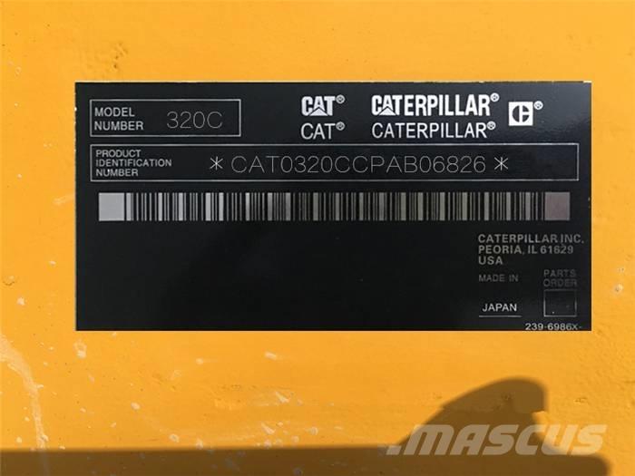 CAT 320 C L Pásové rýpadlá