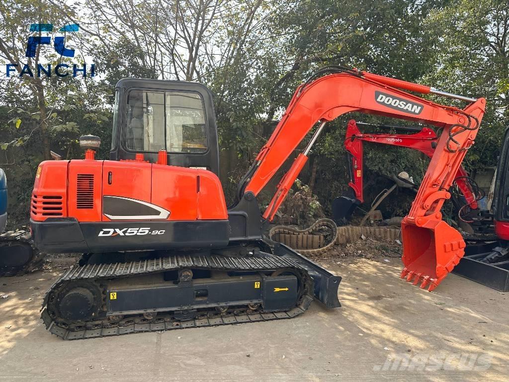 Doosan DX 55-9 C Mini rýpadlá < 7t