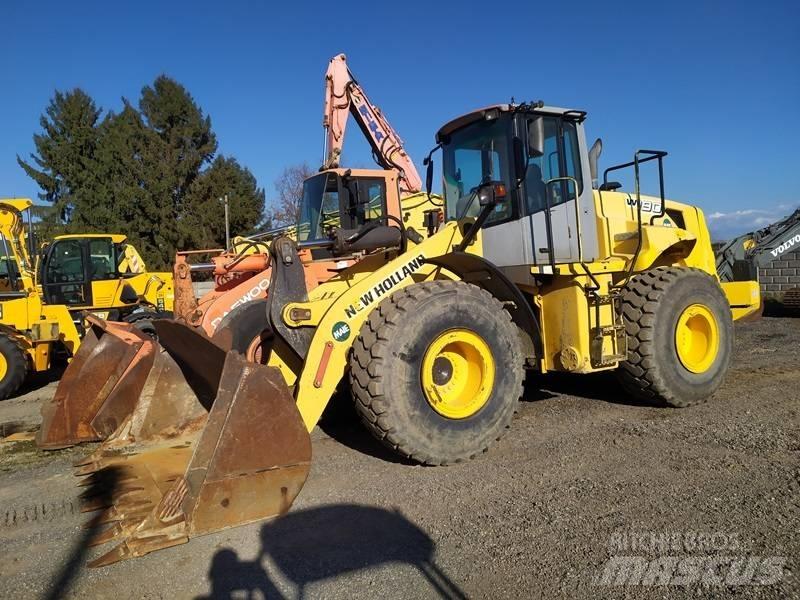 New Holland W 190 Kolesové nakladače