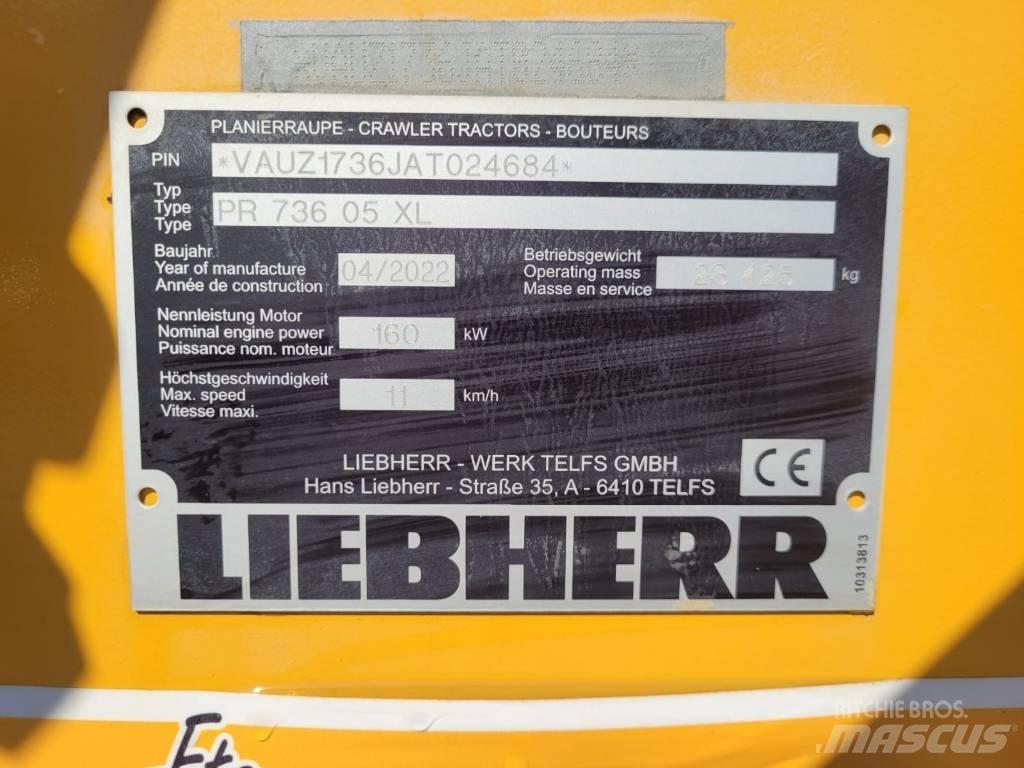 Liebherr PR 736 XL Pásové dozéry