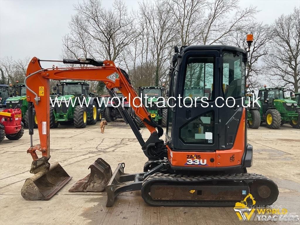 Hitachi ZX 33 U Mini rýpadlá < 7t