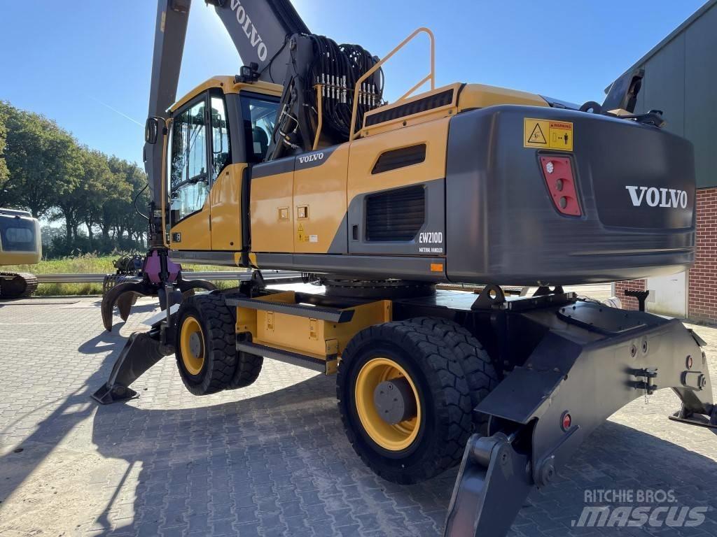 Volvo EW 210 MH Stroje pre manipuláciu s odpadom