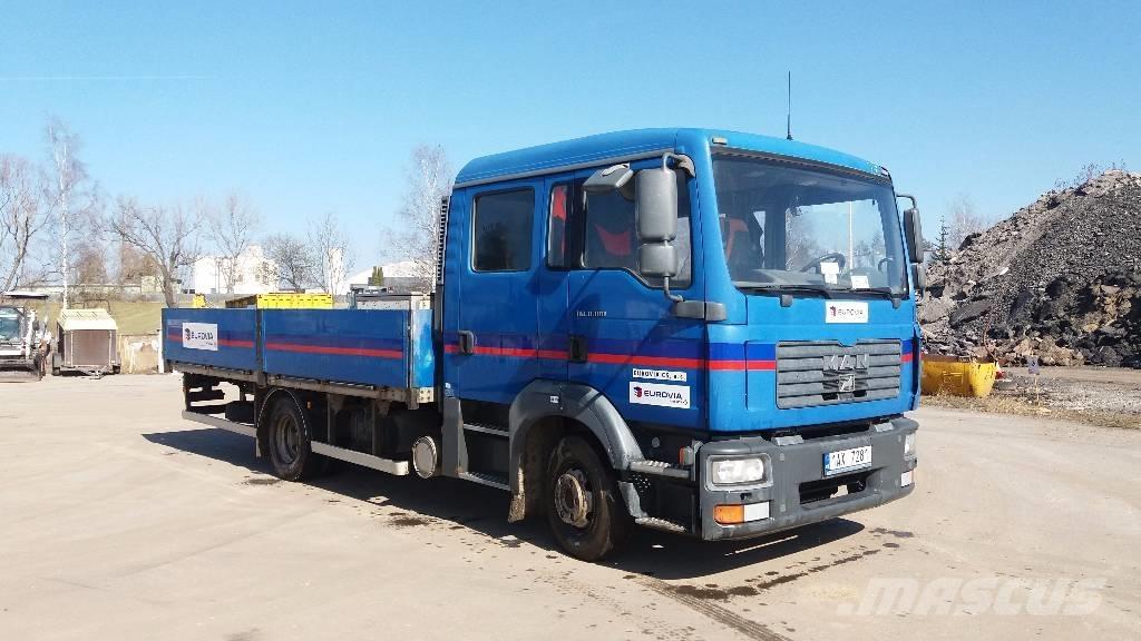 MAN TGL8.180 Plošinové nákladné automobily/nákladné automobily so sklápacími bočnicami