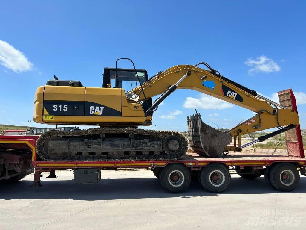 CAT 315B Pásové rýpadlá