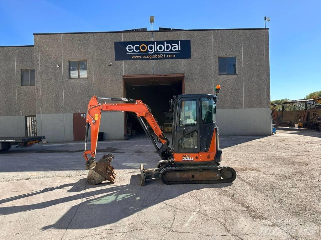 Hitachi ZX 33 U-6 Mini rýpadlá < 7t